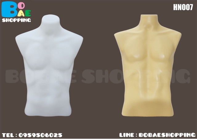 หุ่นโชว์เสื้อตั้งโต๊ะชาย